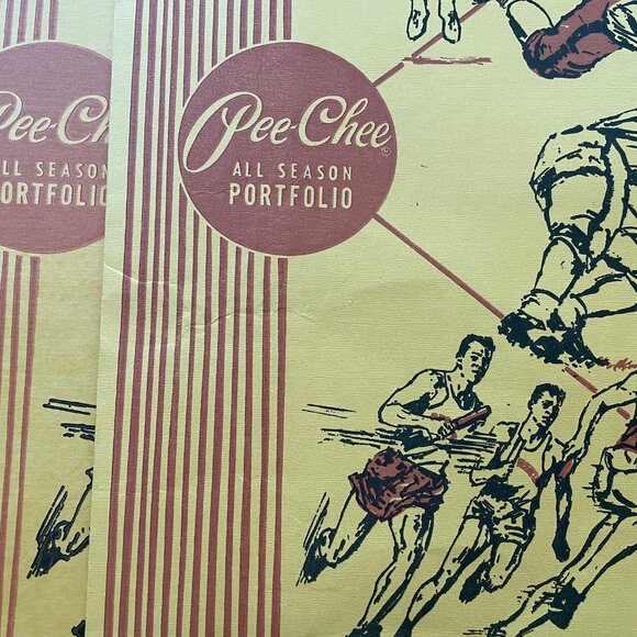 3 Vintage Pee-Chee All Season Portfolio/Orange 3 for $80.00 - Picture 16 of 16